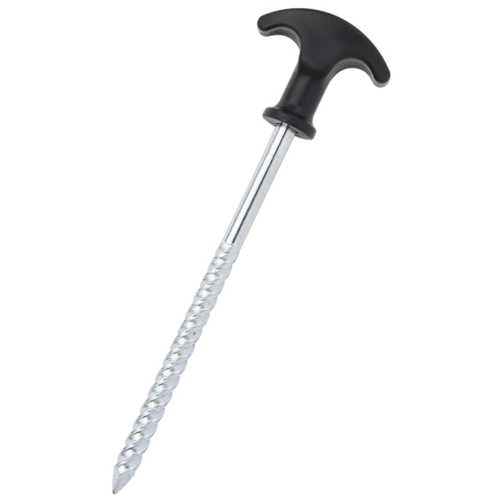 Tältpinnar 24 st 17 cm Ø7 mm galvaniserat stål