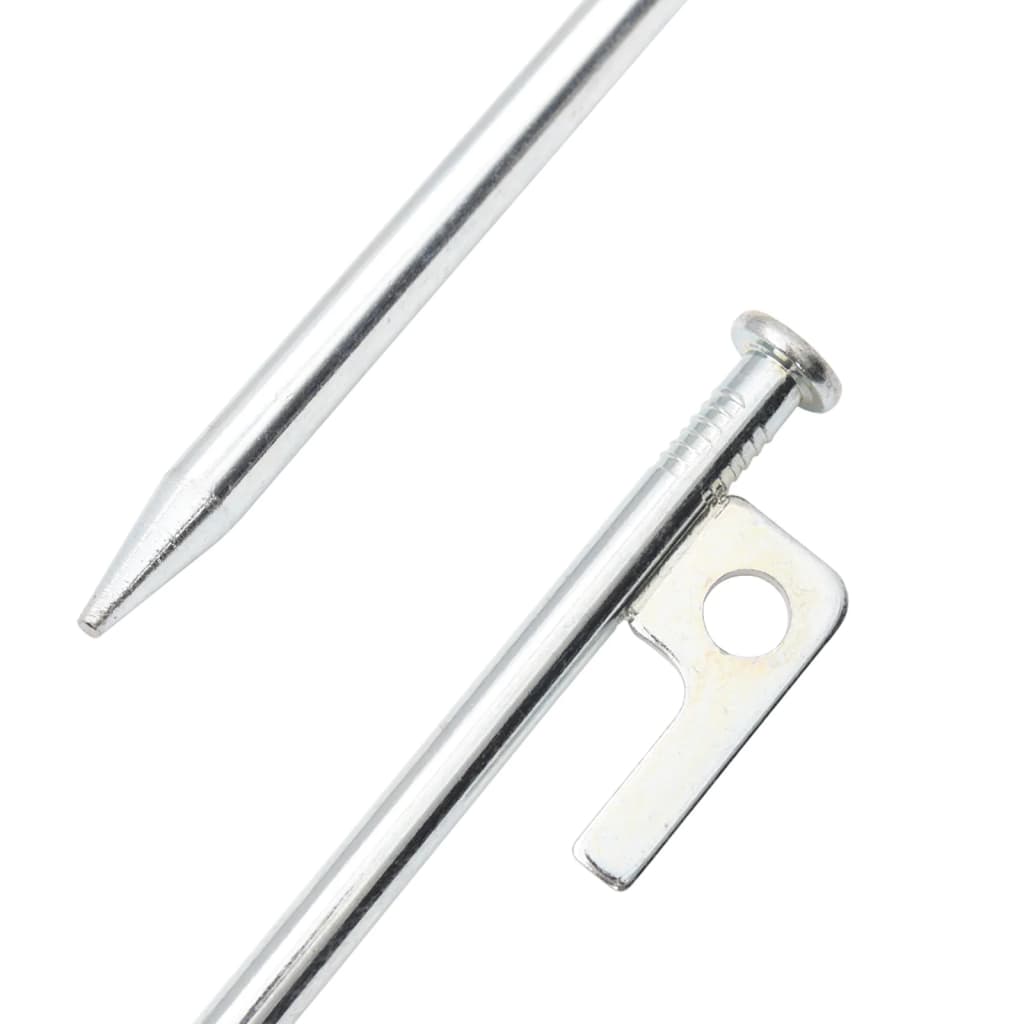 Tältpinnar 24 st 20 cm 9 mm galvaniserat stål