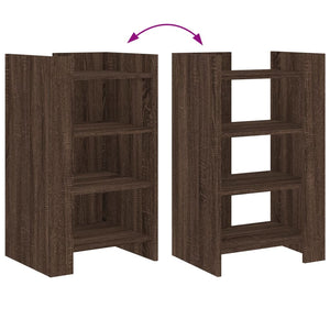 Byrå brun ek 45x35x75 cm konstruerat trä