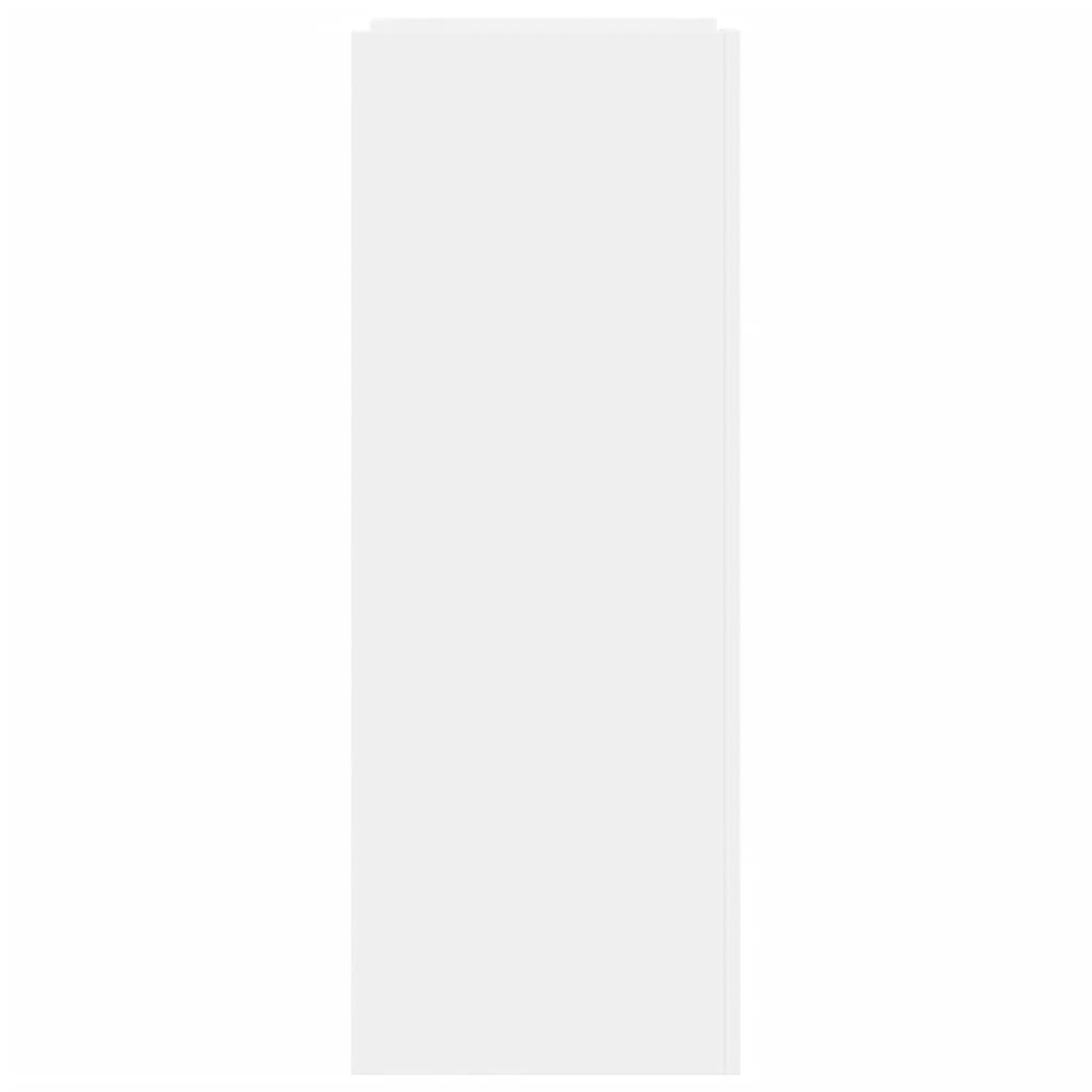 Skoskåp vit 74,5x37,5x100 cm konstruerat trä