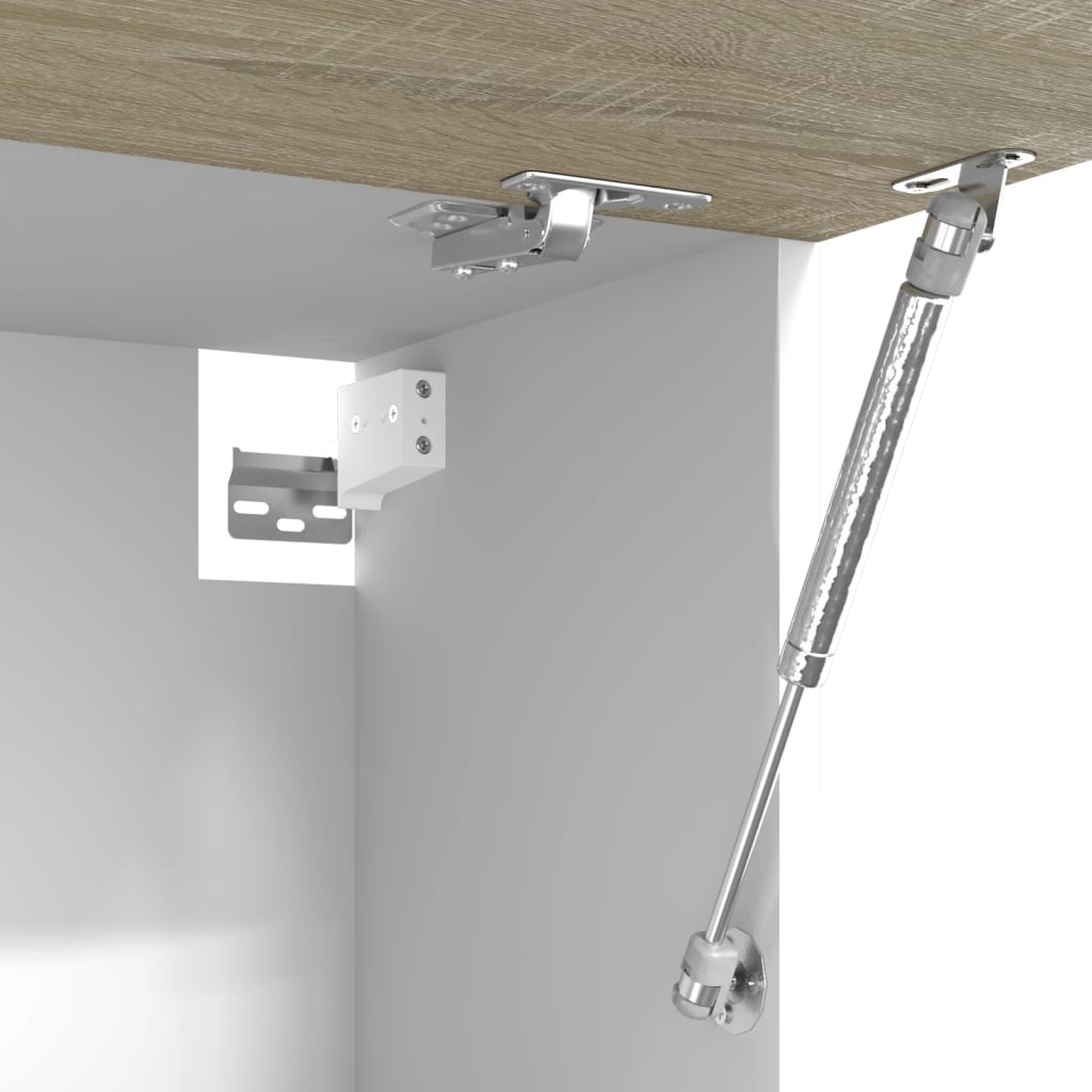 Väggskåp “Lyon” sonoma-ek 60x31x40 cm konstruerat trä