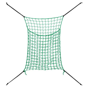 Hönät 2 st rektangulärt grön 90x60 cm PP