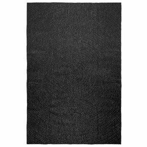 Matta ZIZUR antracit 160x230 cm jutelook inomhus och utomhus