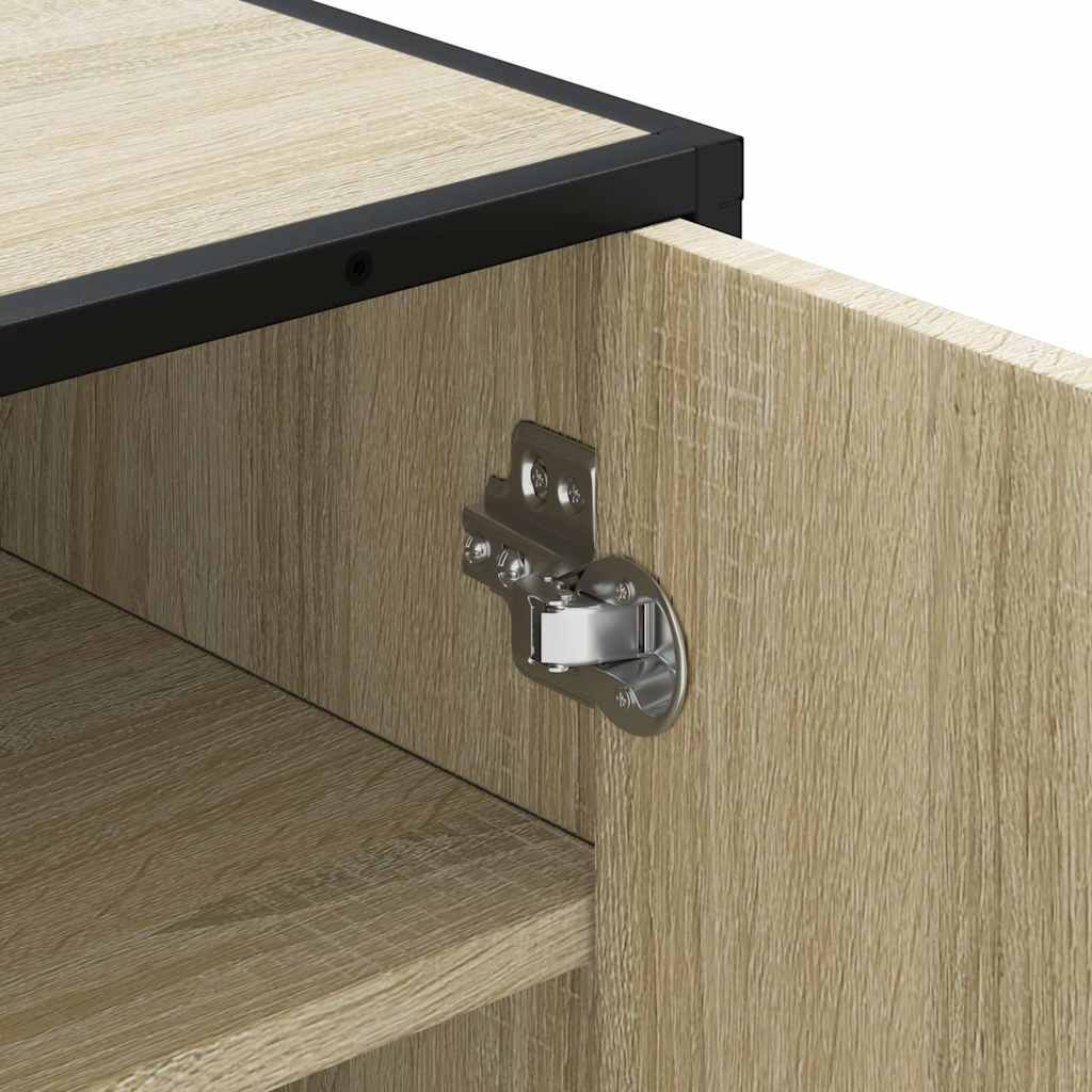 Skohylla sonoma-ek 48x38x97,5 cm konstruerat trä