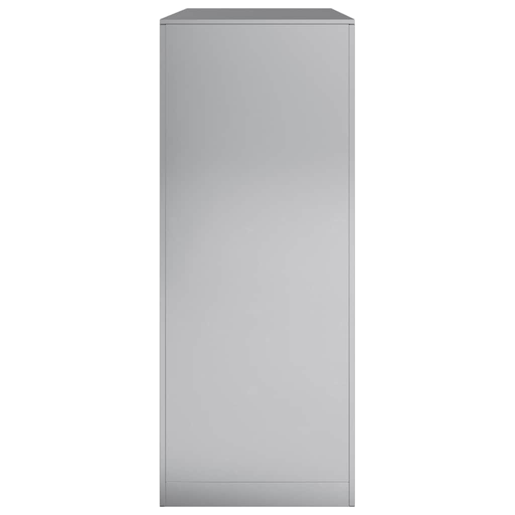 Vedställ 100x40x100 cm galvaniserat stål