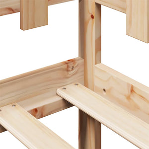 Dagbädd med lådor 90x200 cm massiv furu