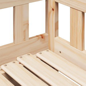 Dagbädd utdragbar med lådor utan madrass 80x200 cm