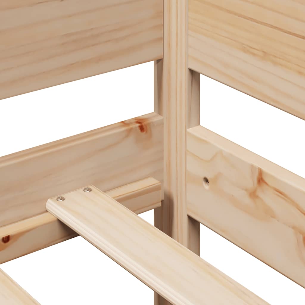 Dagbädd utdragbar med lådor utan madrass 90x200 cm