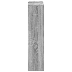 Elementskydd grå sonoma 205x21,5x83,5 cm konstruerat trä