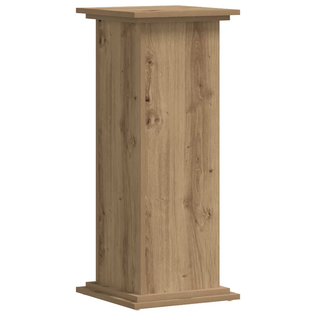 Växtställ Ek 33 x 33 x 80 cm Konstruerat trä