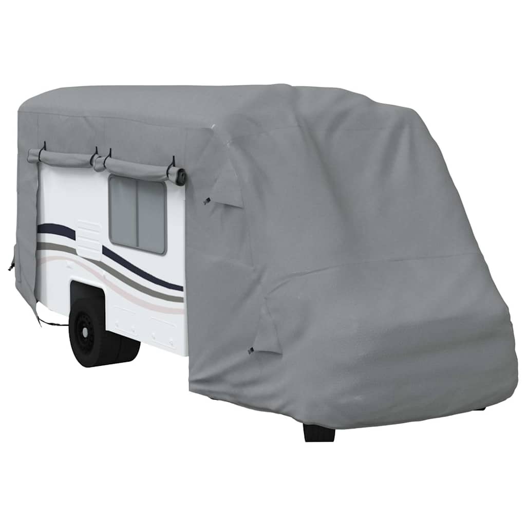Husbilsöverdrag grå 570x235x275 cm non-woven tyg