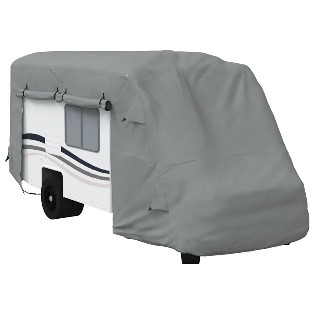 Husbilsöverdrag grå 610x235x275 cm non-woven tyg