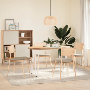 hårnålsben för konsolbord 4 st vit 72 cm massivt stål