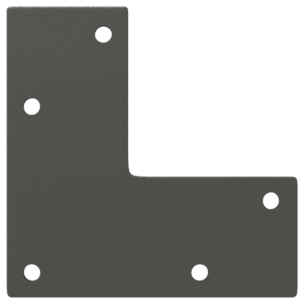 Soffbordsben koniska 4 st antracit 30-31 cm stål