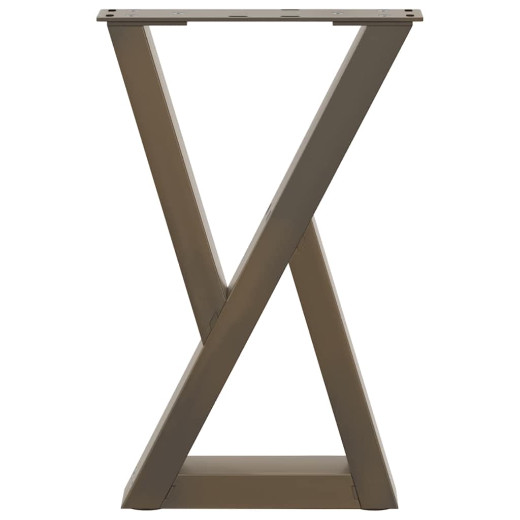 Soffbordsben 2 st naturstål 28x(42-43,3) cm stål