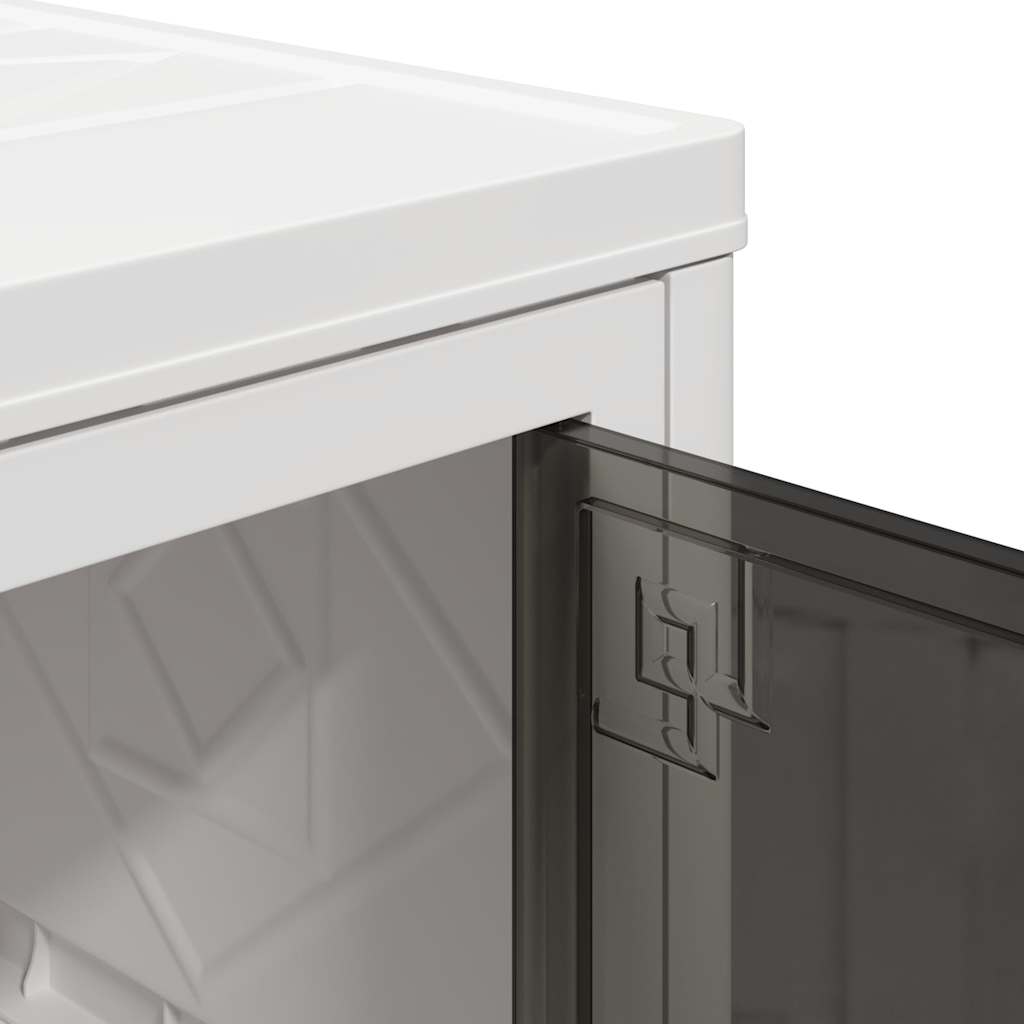 Förvaringslåda stapelbar med hjul 2 nivåer 28L 48,5x29,5x59,5cm