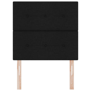 LED huvuddyna med LED -remsljus Svart 100 cm Polyester