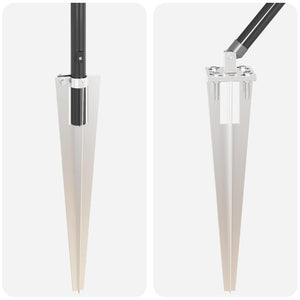 Stängselstolpe 52 pcs Grå 3,2 x 3,2 x 100 cm