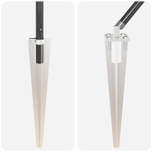 Stängselstolpe 52 pcs Grå 3,2 x 3,2 x 140 cm