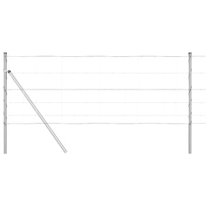 Stängselstolpe Galvaniserad 50 x 0,8 m Stål