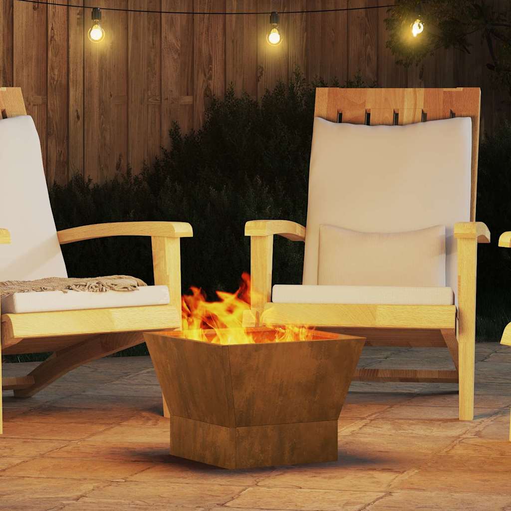 Eldstad Brun 40 x 40 x 35 cm Stål