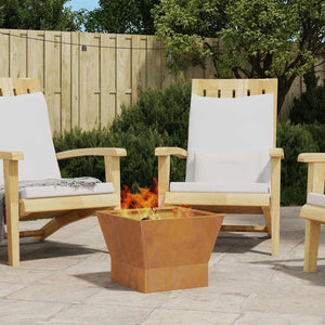 Eldstad Brun 40 x 40 x 35 cm Stål