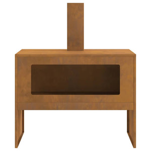 Eldstad Brun 80 x 50 x 96 cm Stål