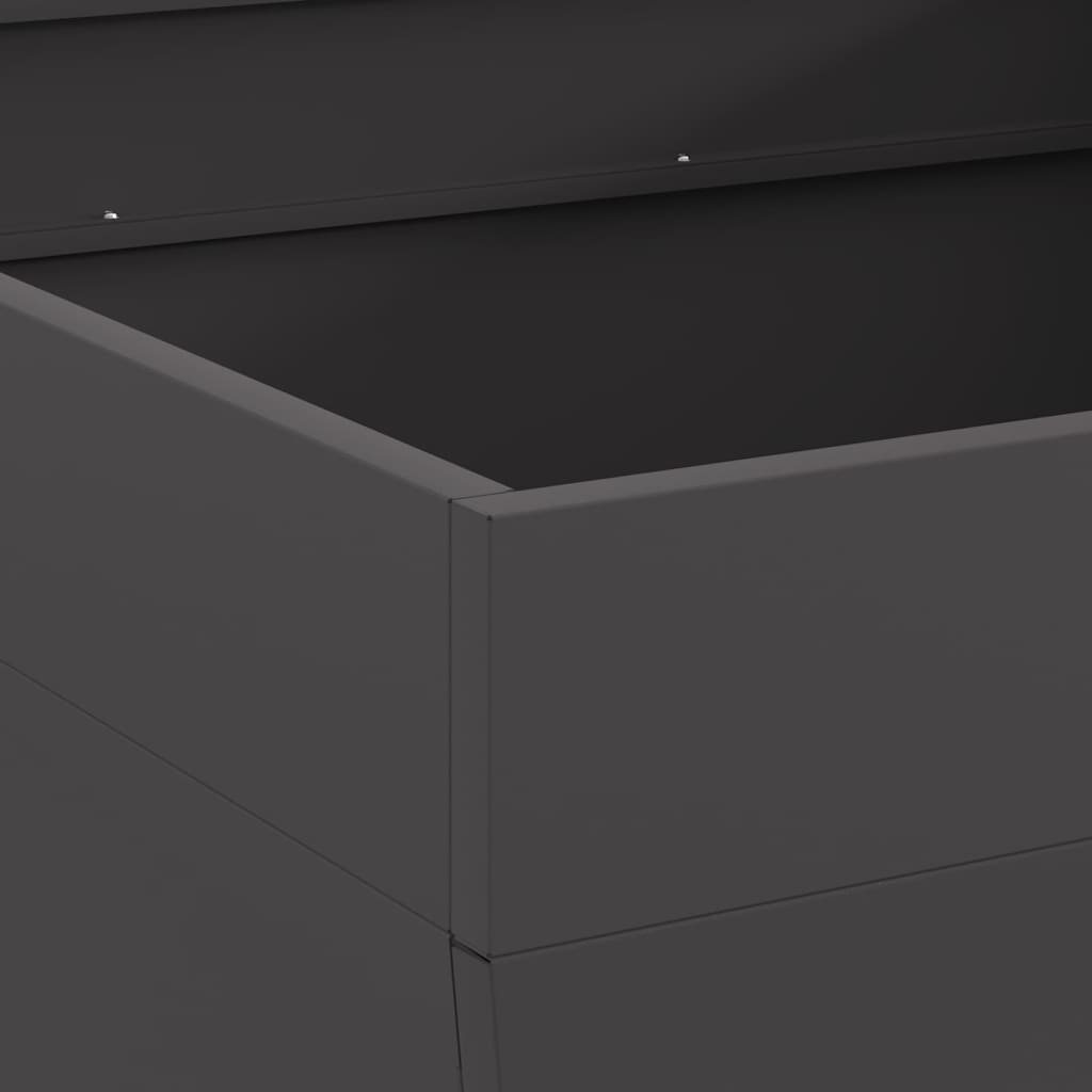 Eldstad Svart 80 x 80 x 43 cm Stål