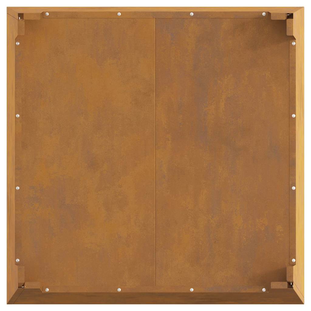 Eldstad Brun 80 x 80 x 43 cm Stål