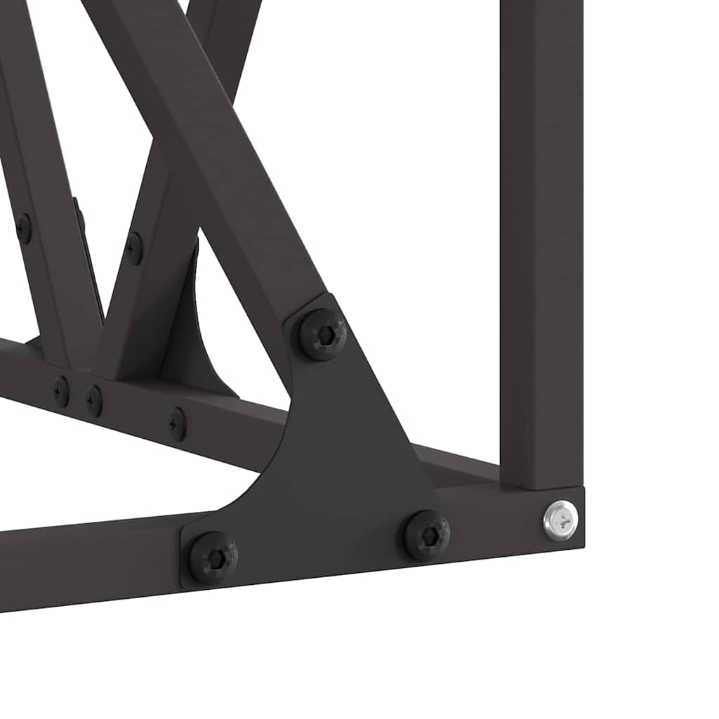 Eldstad Svart 50 x 50 x 35 cm Stål