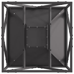 Eldstad Svart 50 x 50 x 35 cm Stål