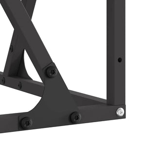 Eldstad Svart 80 x 80 x 40 cm Stål