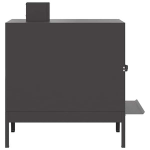 Campingkamin Svart 35 x 50 x 60 cm Kallvalsat stål