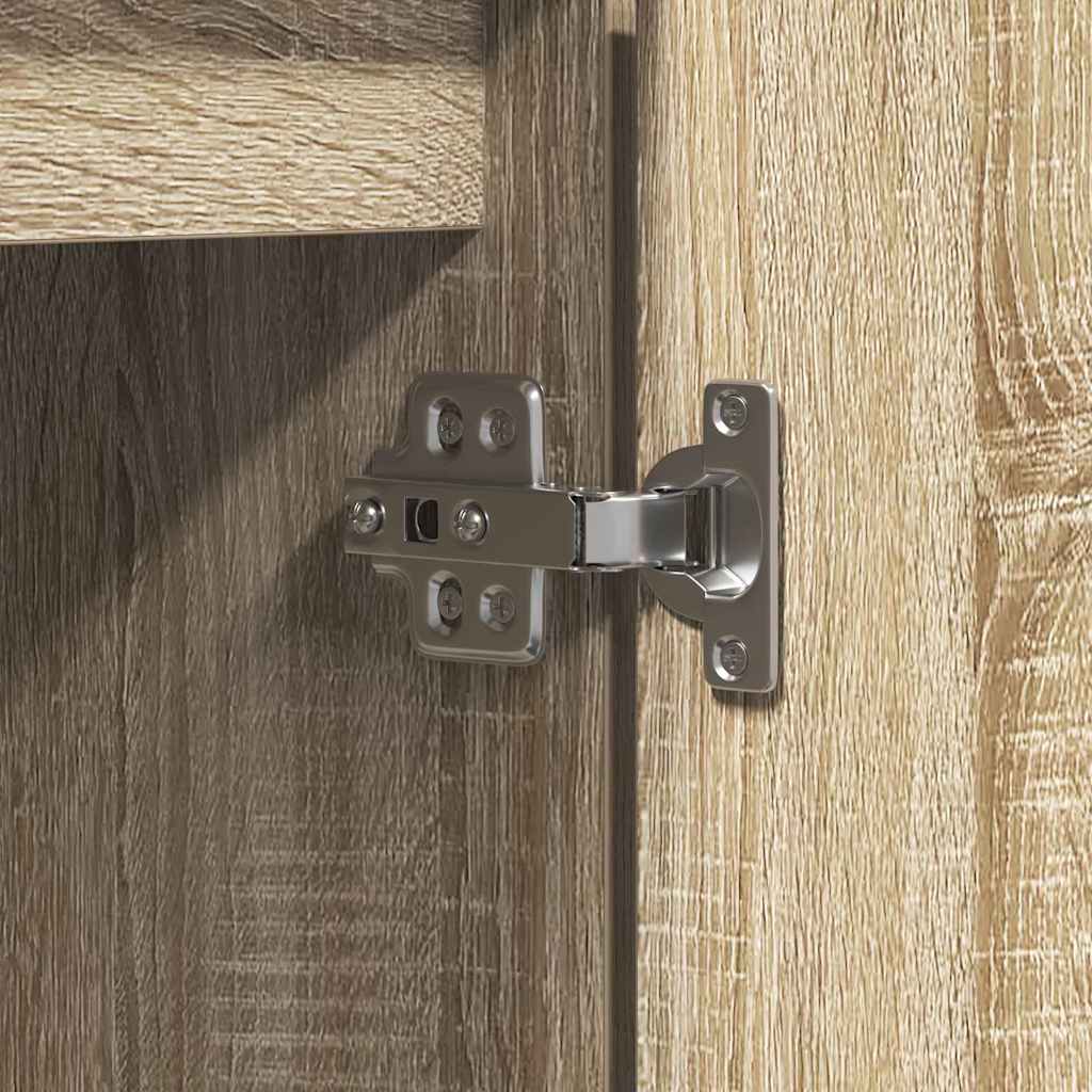 TV-skåp Sonoma-ek 100 x 38 x 49 cm Konstruerat trä