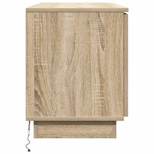 TV-skåp Sonoma-ek 100 x 38 x 49 cm Konstruerat trä