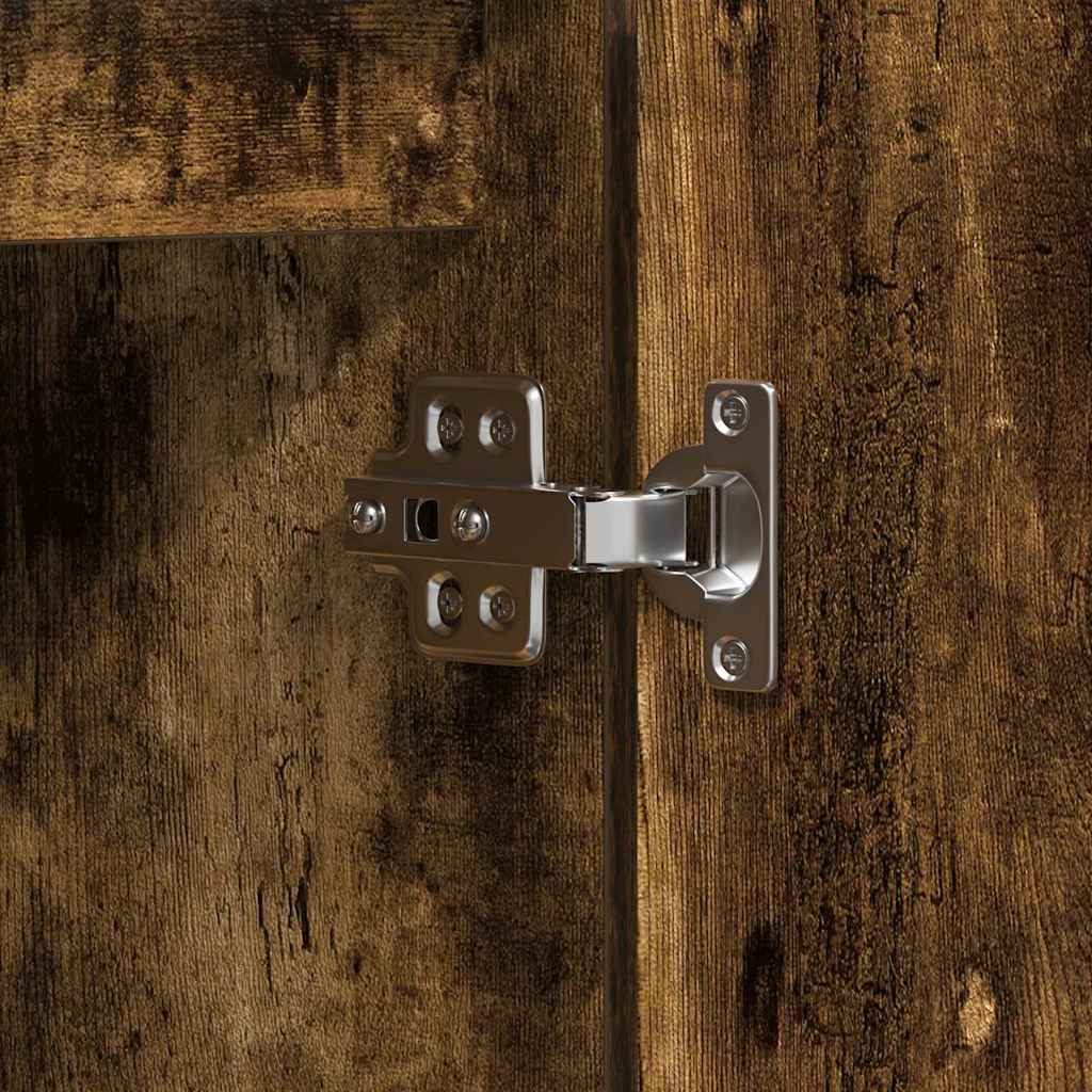 TV-skåp Rökt ek 100 x 38 x 49 cm Konstruerat trä