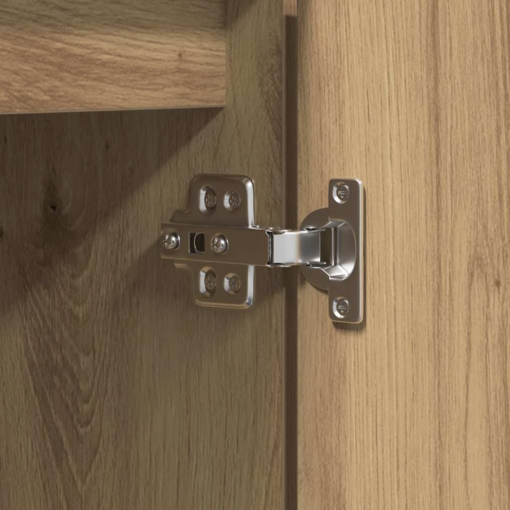 TV-skåp Artisan Ek 100 x 38 x 49 cm Konstruerat trä