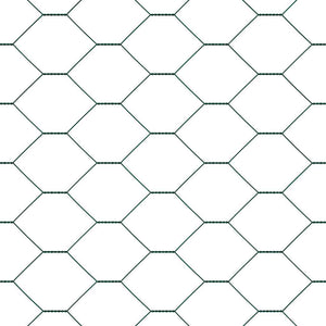 Stängselstolpe Grön 50 x 1,4 m (50 mm nät) Stål och PVC