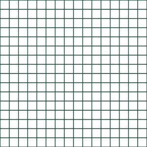 Stängselstolpe Grön 10 x 1,6 m (16 x 16 mm nät) Stål och PVC