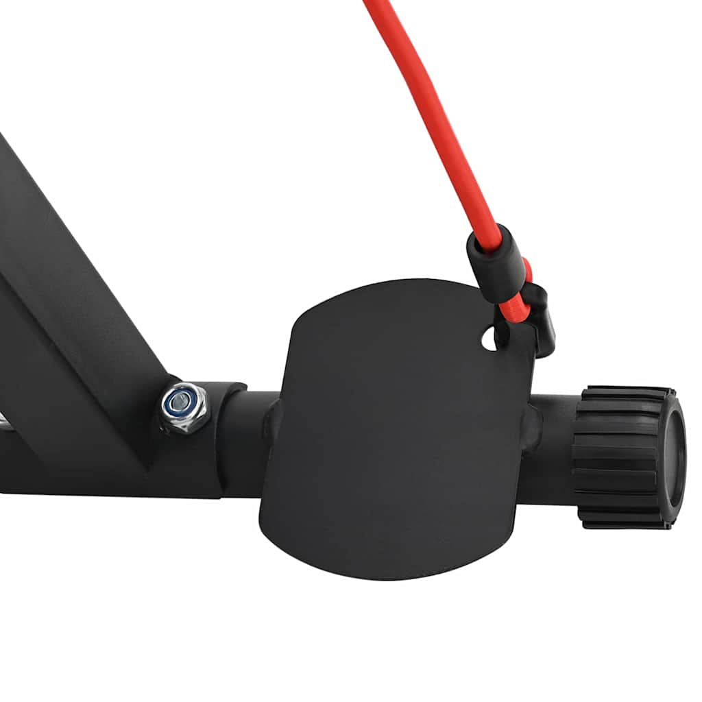 Vikbänk Svart 132 x 54 x 100 cm Stål