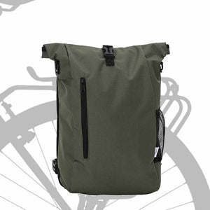 Cykelväska Olivgrön 31 x 13 x 58 cm Polyester