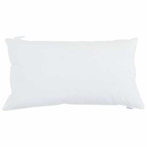 Kudde med kudde 2 pcs Vit 40 x 80 cm Bomull