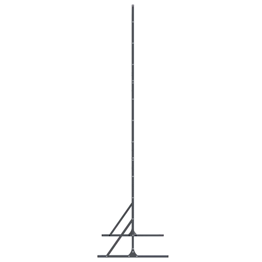 Avskärmningsskärm Antracit 100 x 50 x 180 cm Stål