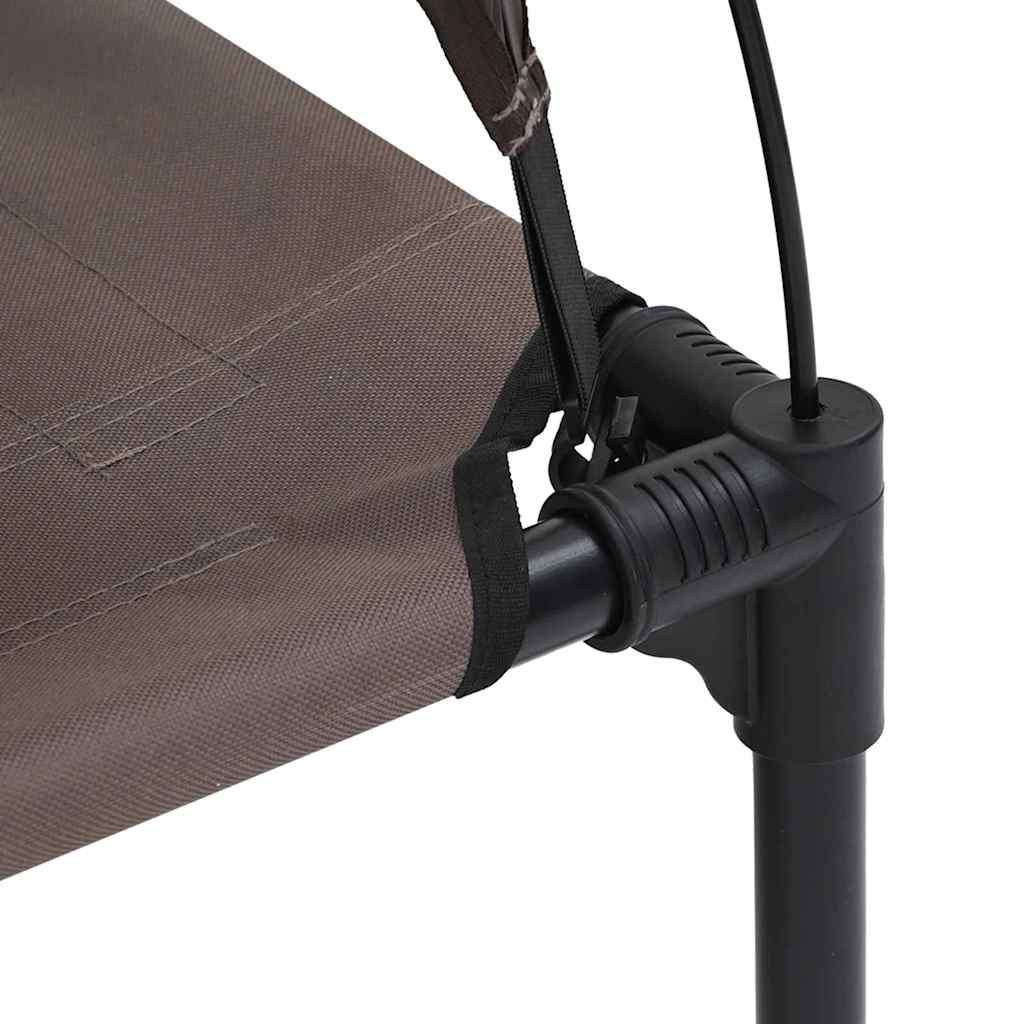 Hundsäng Brun 76 x 62 x 70,5 cm Stål