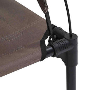 Hundsäng Brun 76 x 62 x 70,5 cm Stål