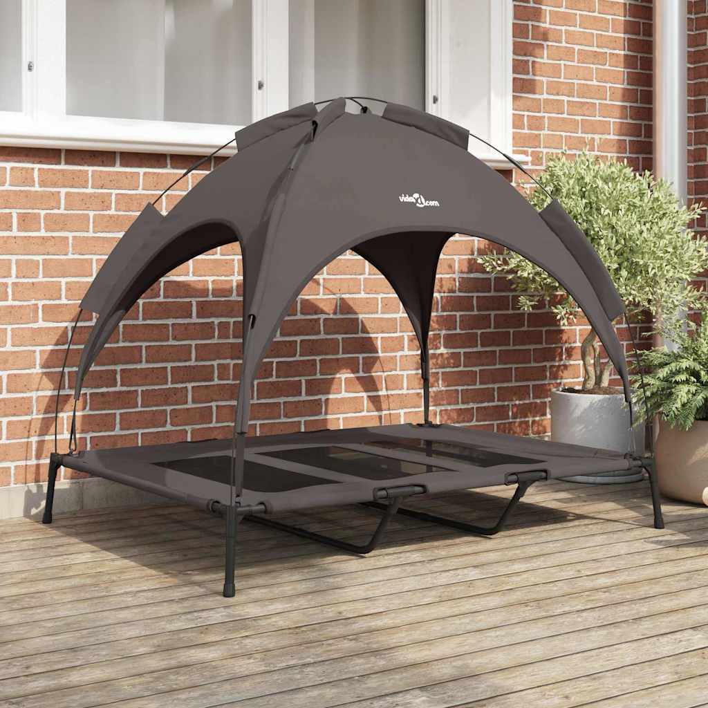 Hundsäng Brun 122 x 93 x 106,5 cm Stål