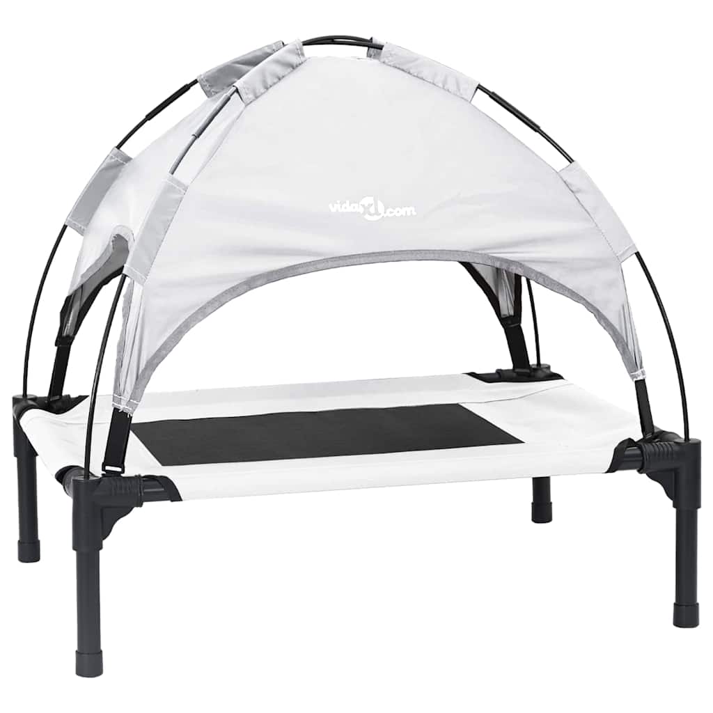 Hundsäng Silvergrå s Stål