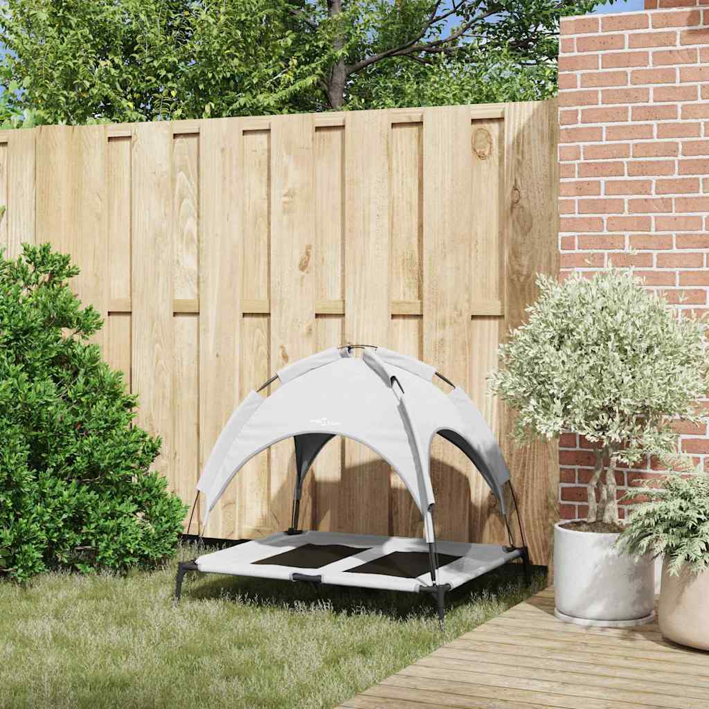 Hundsäng Silvergrå l Stål