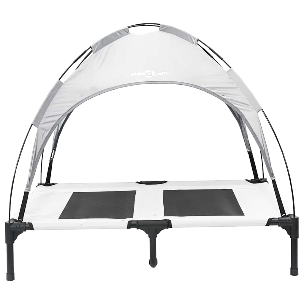 Hundsäng Silvergrå l Stål