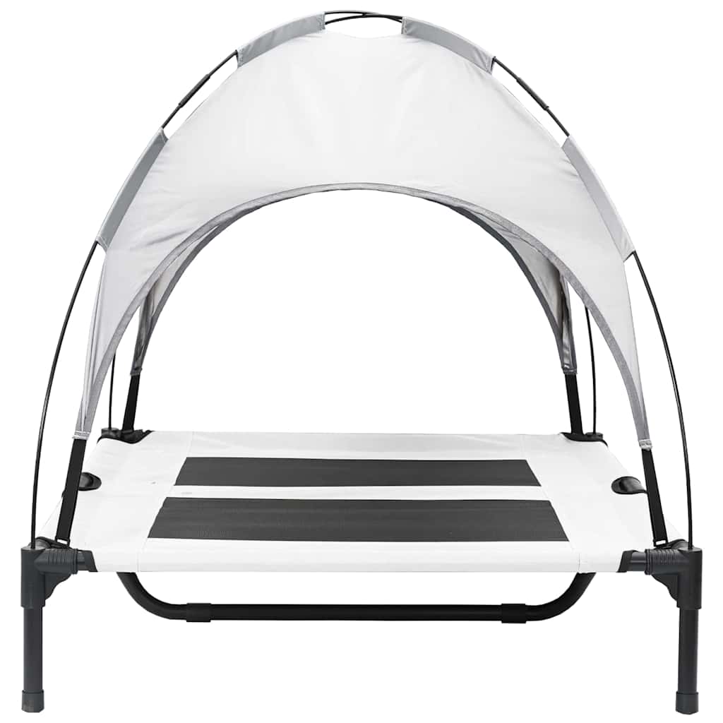 Hundsäng Silvergrå l Stål